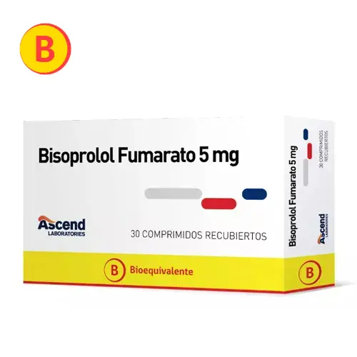 BISOPROLOL COM 5 MG X 30 ASCEND