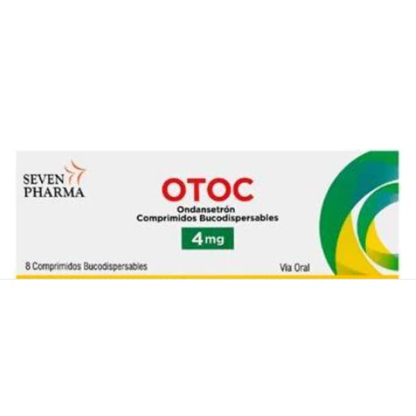 OTOC 4 MG 8 COMP. BUDISP. (BE)(ONDANSETRON)