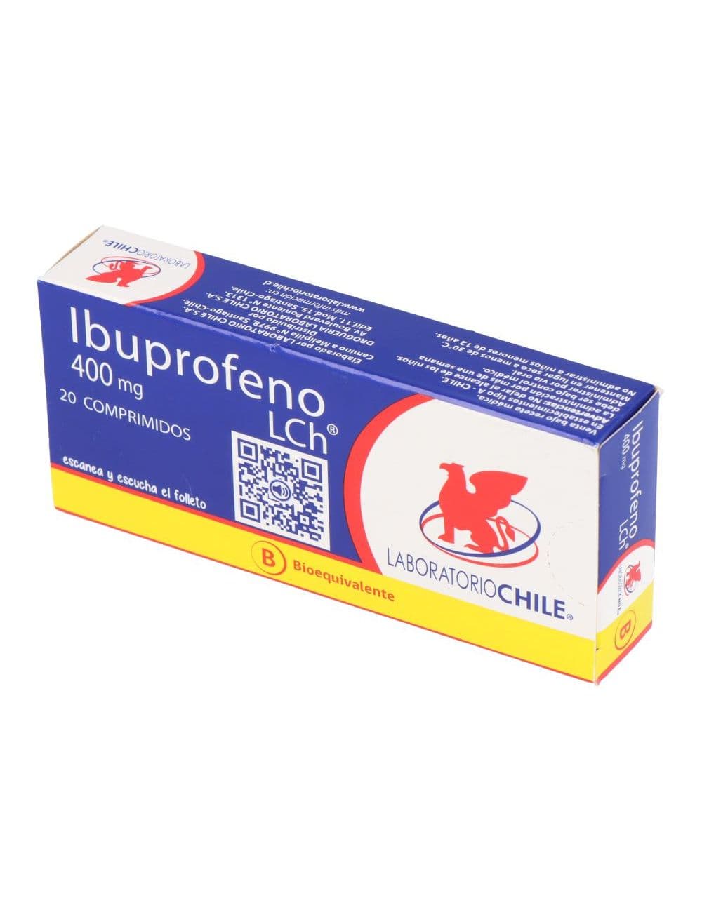 IBUPROFENO 400MG.20COM. LCHILE