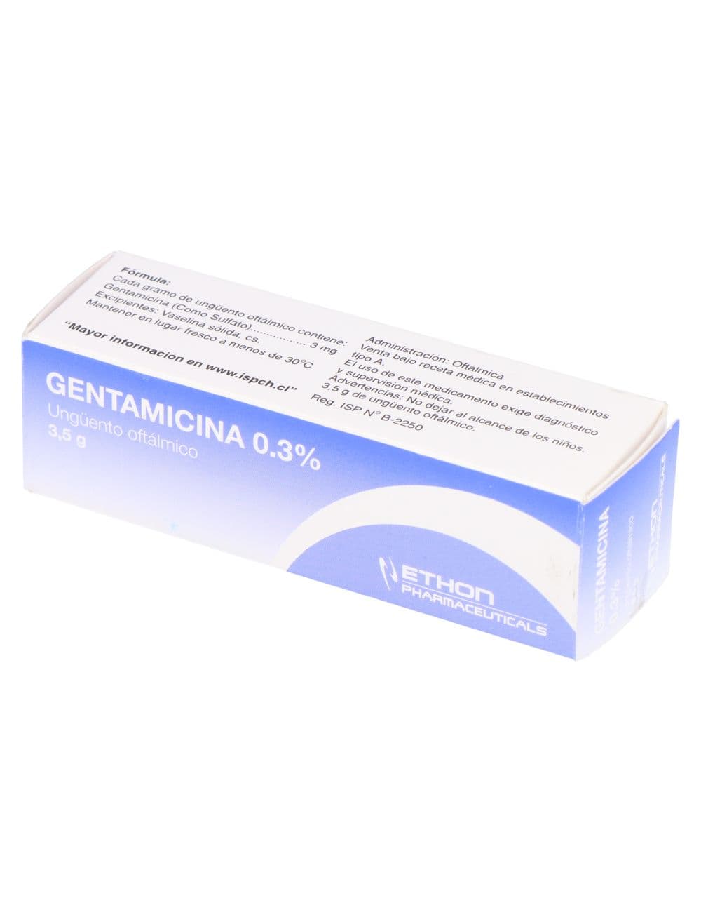 GENTAMICINA 0.3% UNG.OFT. 3.5GR ETHON