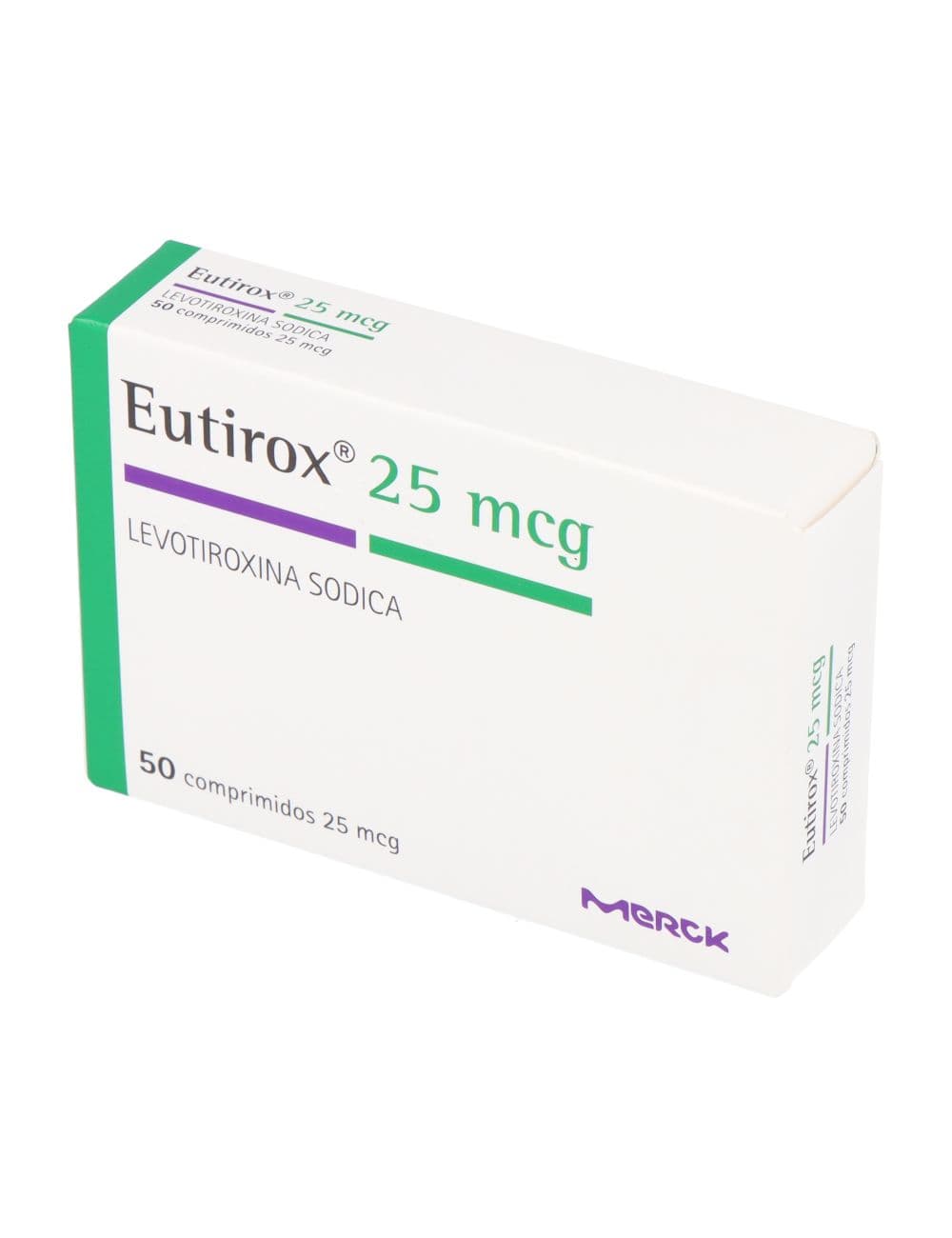 EUTIROX 25MCG.50COM.