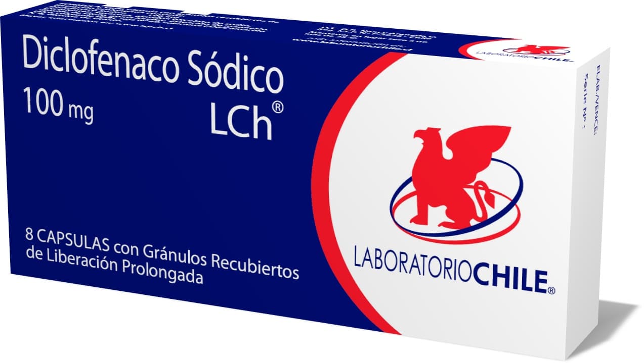 DICLOFENACO SODICO LP COM 100 MG X 8 MDC