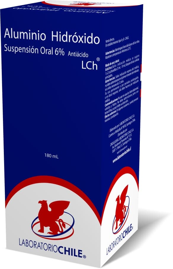 ALUMINIO HIDROXIDO 6%.180ML.CHILE