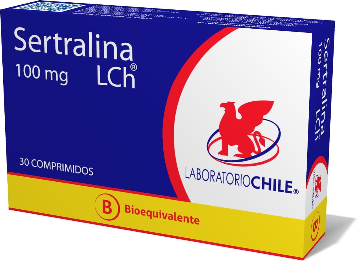 SERTRALINA 100MG.30COM. L.CHILE