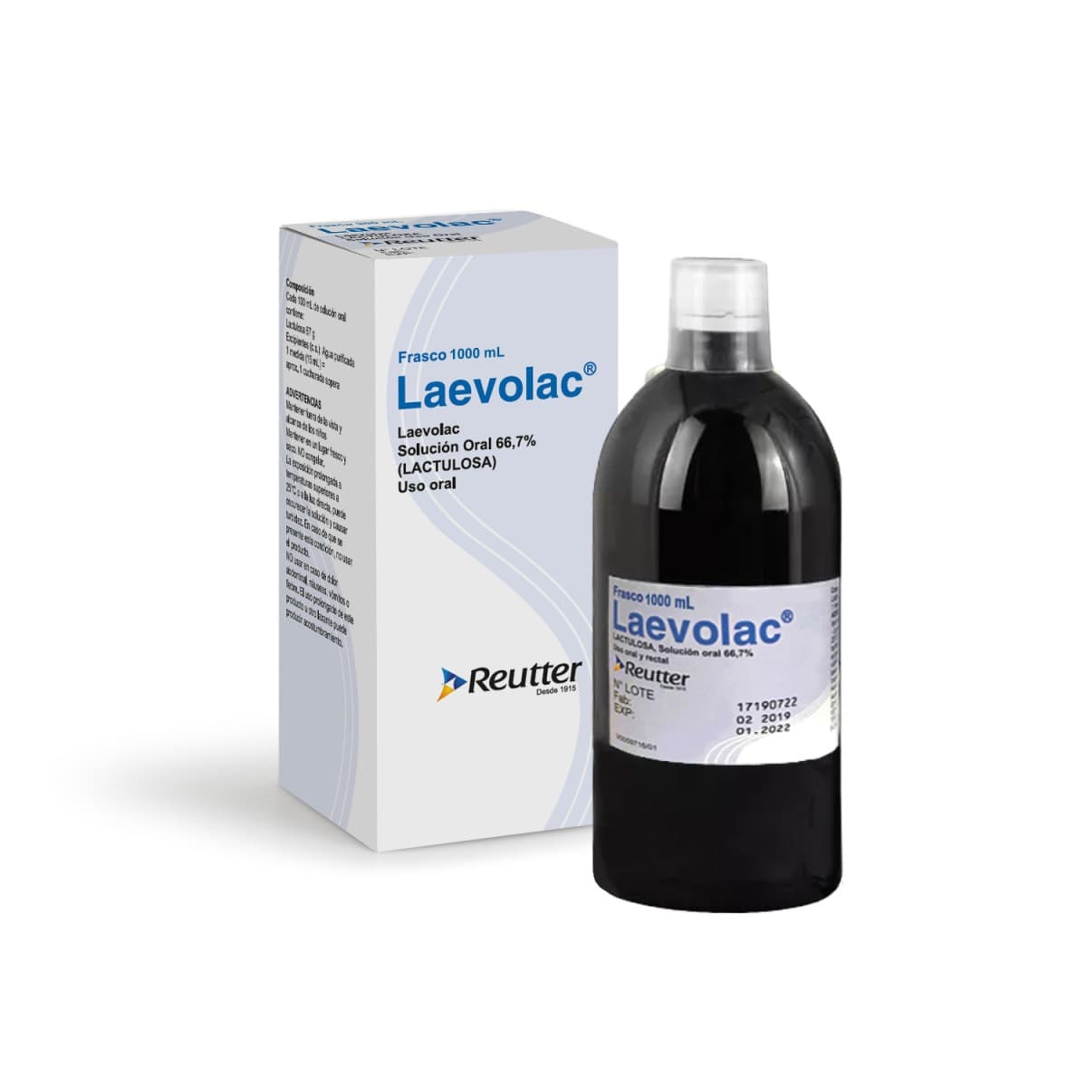 LACTULOSA SOL ORAL 66,7% X 1 LITRO LAEVOLAC